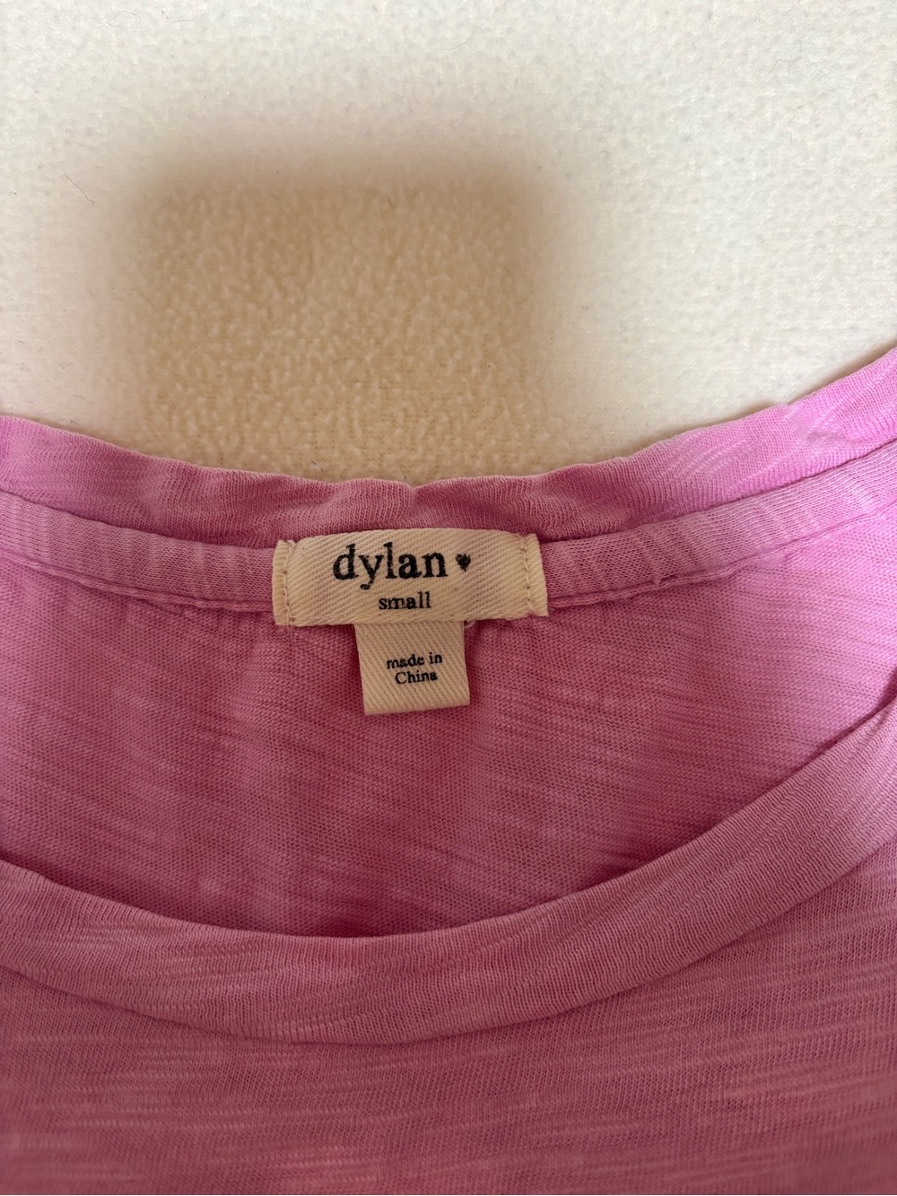 dylan Lilac Knit Crewneck top